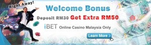 Casino Malaysia Deposit 30 free 50 Promotion