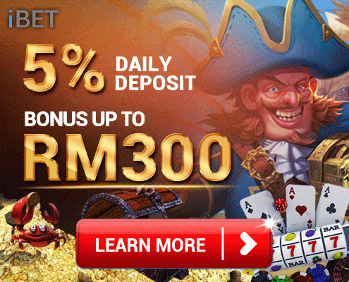 Casino Malaysia 5% Daily Deposit Bonus Promotion