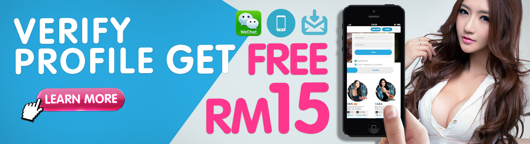 Casino Malaysia Verify and Get RM 15 Now!