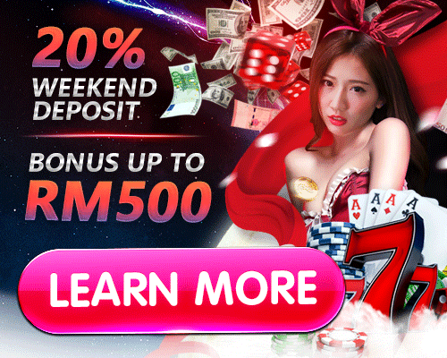 Casino Malaysia 20% Weekend Deposit Bonus