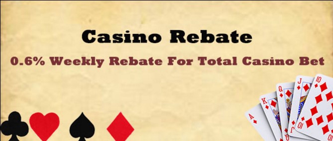 Casino Malaysia Gobet88 weekly Rebate 0.6%