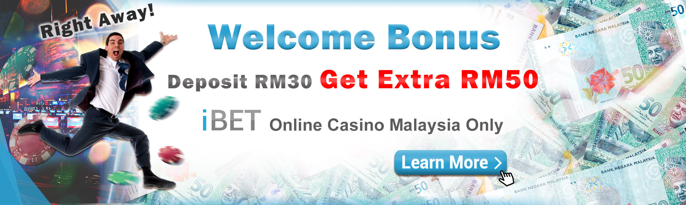 Casino Malaysia Deposit 30 free 50 Promotion