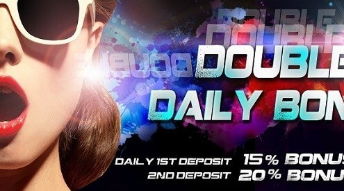 Arena777 Casino Malaysia Double Daily Bonus.