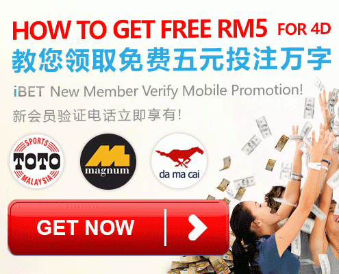 iBET Casino Malaysia teach you get free RM5