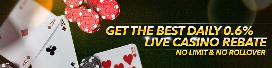 7Liveasia Live Casino Rebate Bonus