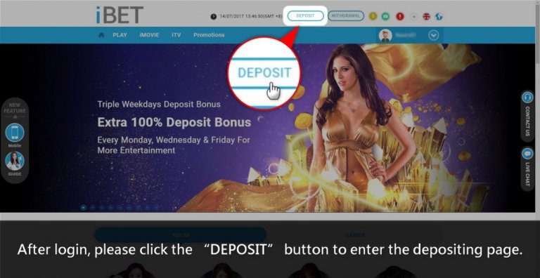 Ibet Casino Login