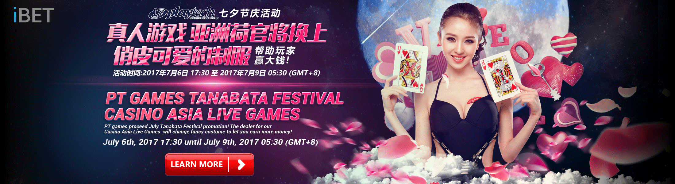 Casino Malaysia PT Live Game Tanabata Festival in iBET